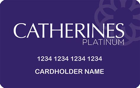 6 Earn 15 points for every 1 you spend on qualifying purchases when you use your Catherines Platinum Credit Card. . Catherines credit card